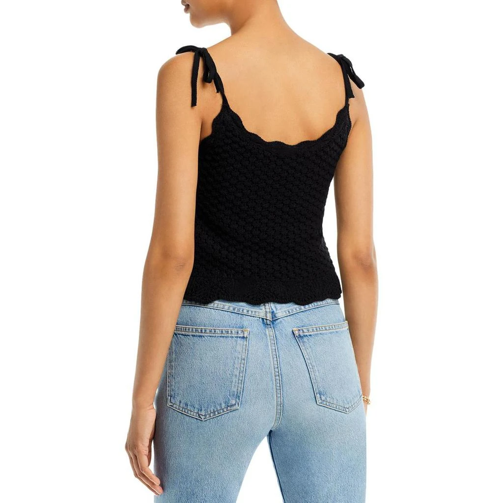 商品AQUA|Aqua Womens Crochet Cropped Cami,价格¥77,第2张图片详细描述