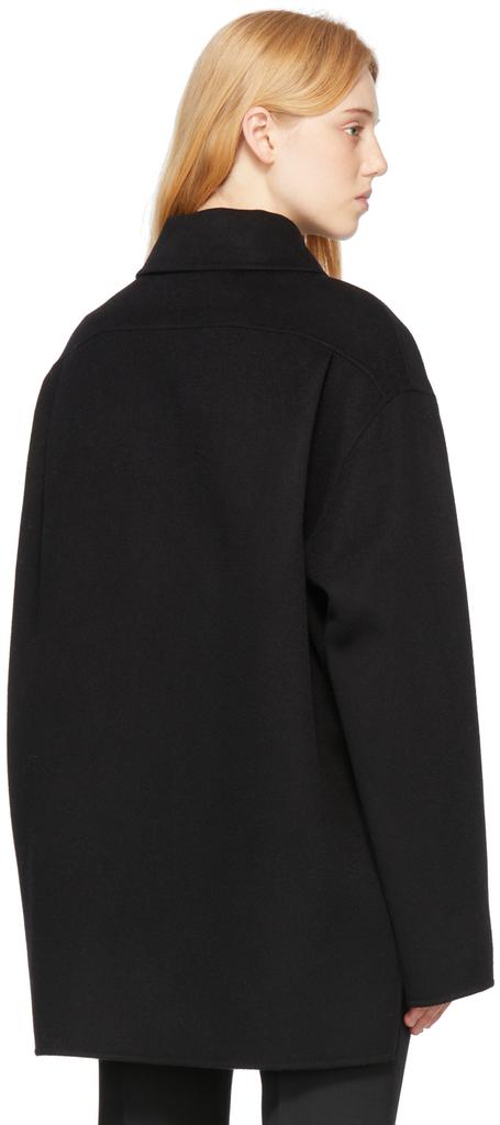 Black Wool Jacket商品第3张图片规格展示