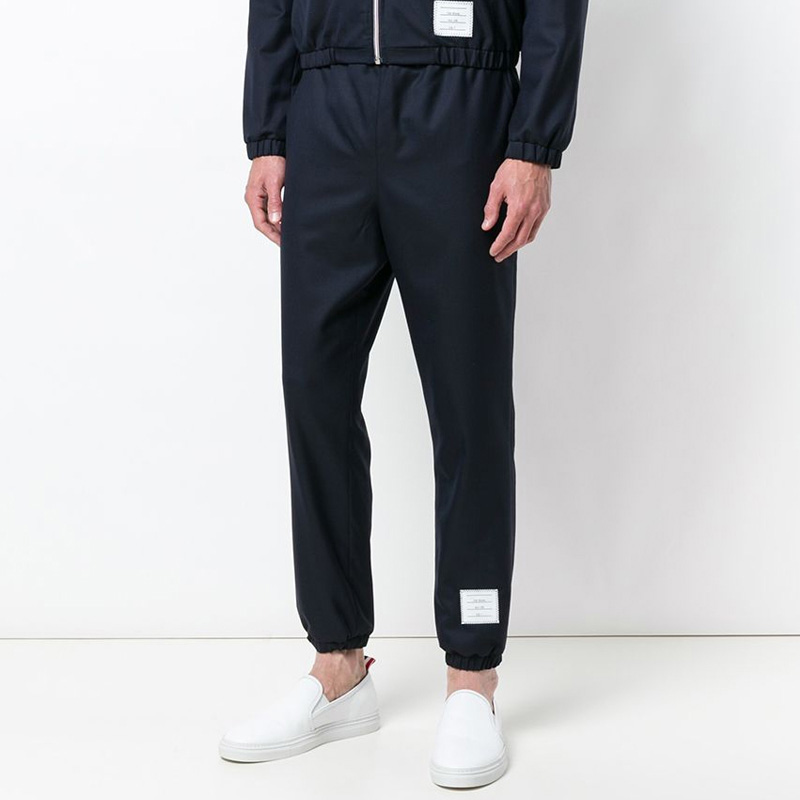 Thom Browne 女士黑色运动裤 MTT011A-00626-415商品第3张图片规格展示