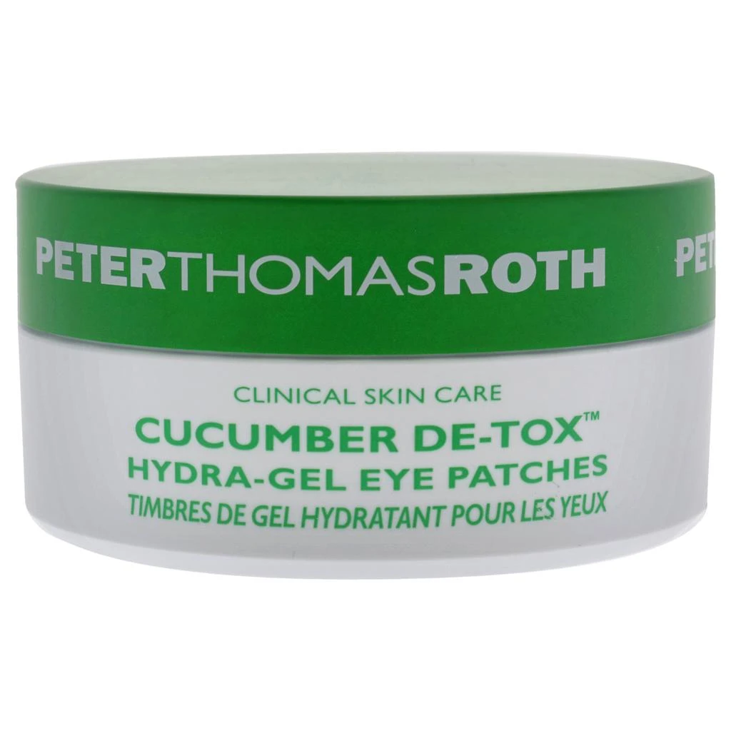 商品Peter Thomas Roth|Cucumber De-Tox Hydra-Gel Eye Patches by  for Unisex - 60 Pc Patches,价格¥365,第2张图片详细描述