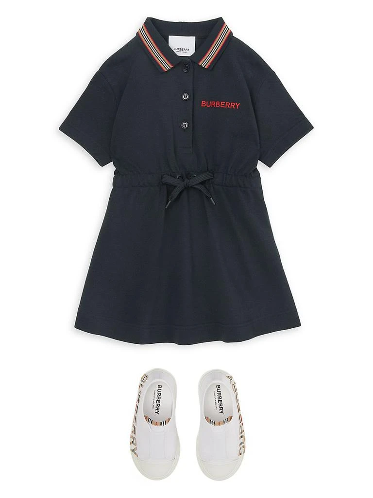 商品Burberry|Little Girl's &amp; Girl's Polo Shirt Dress,价格¥937,第4张图片详细描述