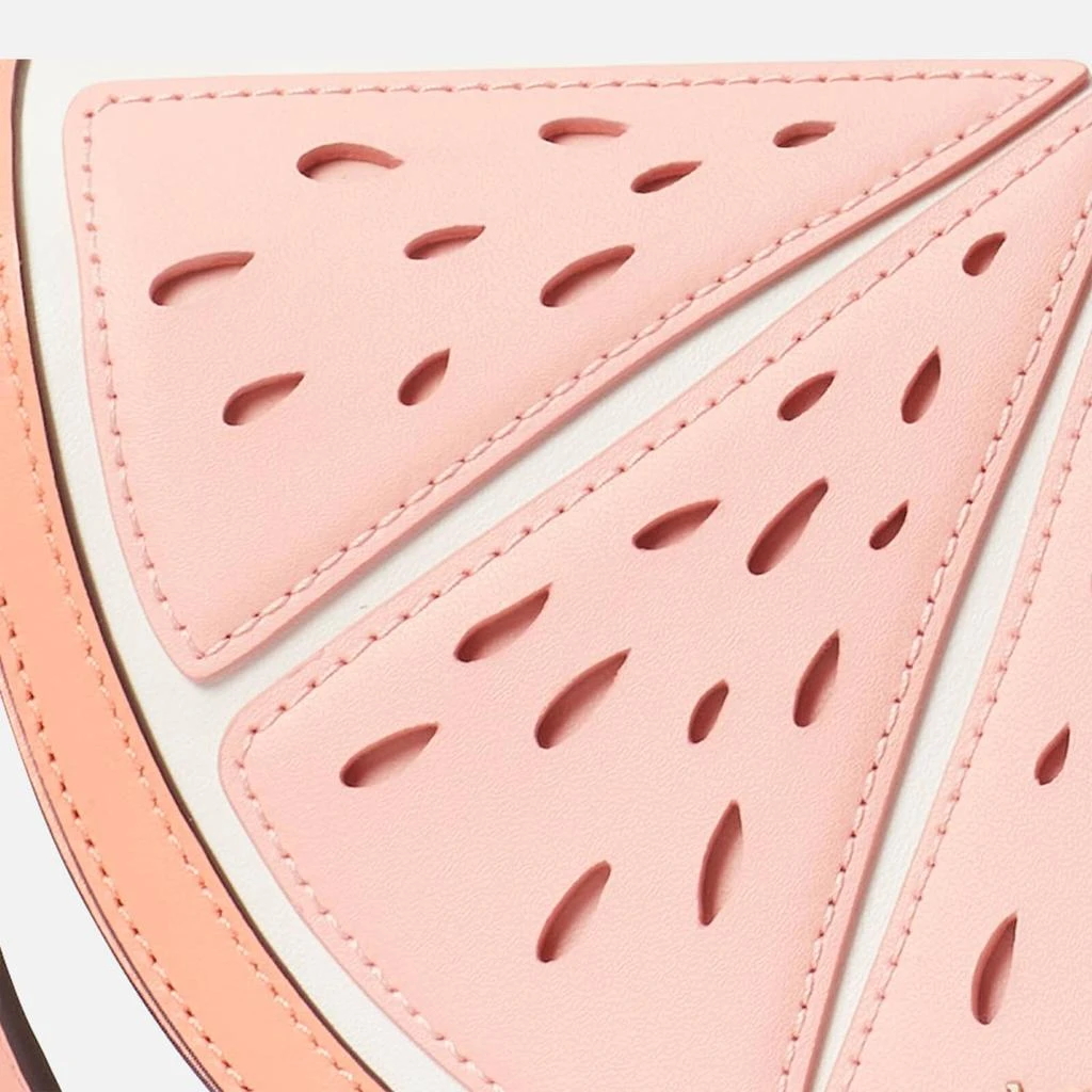 商品Kate Spade|Kate Spade New York Women's Squeeze Wicker Grapefruit Cross Body Bag - Pink Moon,价格¥2623,第4张图片详细描述