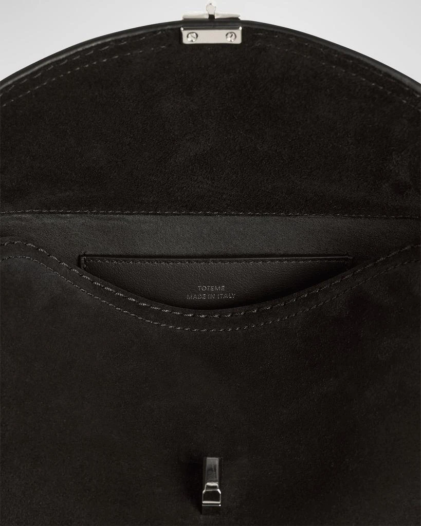 商品Totême|T-Lock Clutch Bag in Suede,价格¥7730,第4张图片详细描述