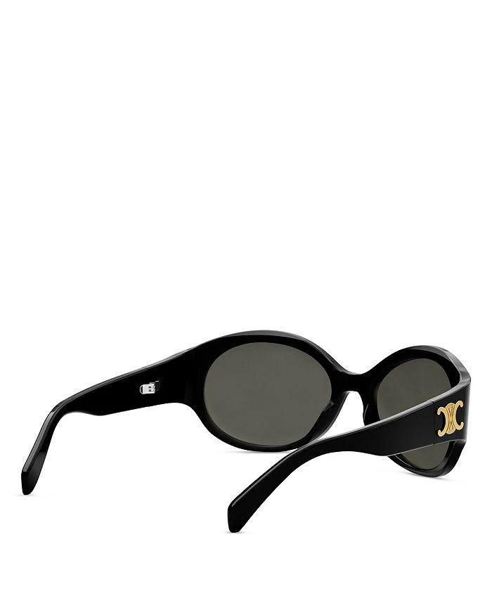 商品Celine|Triomphe Oval Sunglasses, 62mm,价格¥3818,第4张图片详细描述