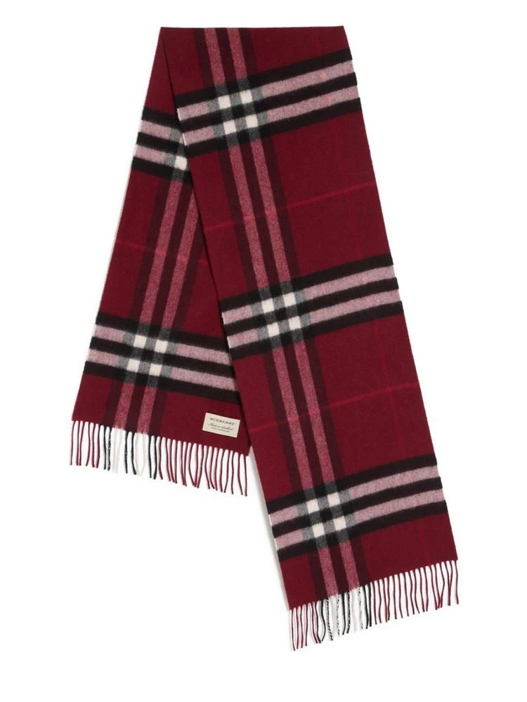 商品Burberry|Giant Check 羊绒围巾,价格¥3260,第2张图片详细描述