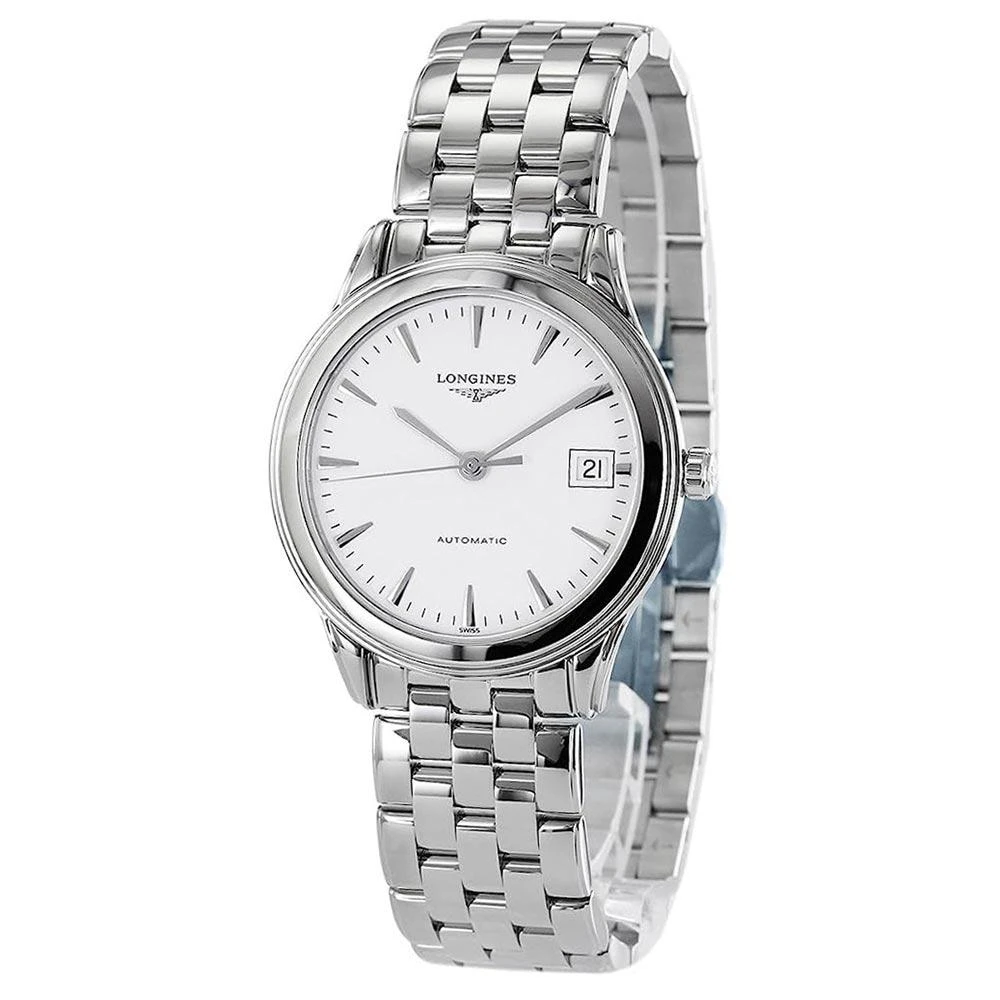 商品Longines|Longines Men's Automatic Watch - Flagship Silver Stainless Steel Bracelet | L47744126,价格¥6608,第1张图片