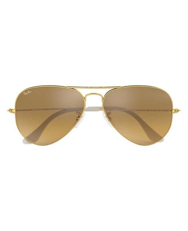 商品Ray-Ban|Ray-Ban Aviator Classic Gold Metal  Unisex Sunglasses RB3025 001/3K 55,价格¥815,第2张图片详细描述