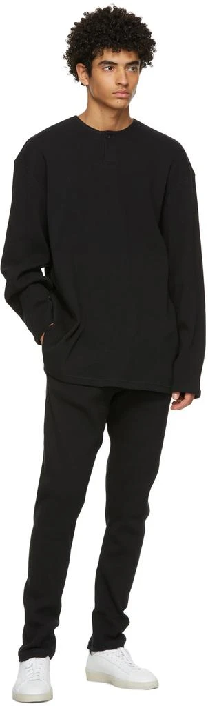 Fear of God ESSENTIALS Black Thermal Lounge Pants 4