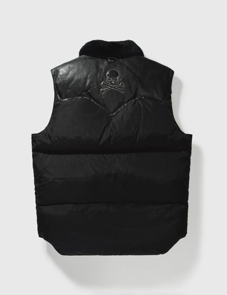 商品[二手商品] mastermind JAPAN|Mastermind Japan X Rocky Mountain Down With Leather Vest,价格¥7358,第2张图片详细描述