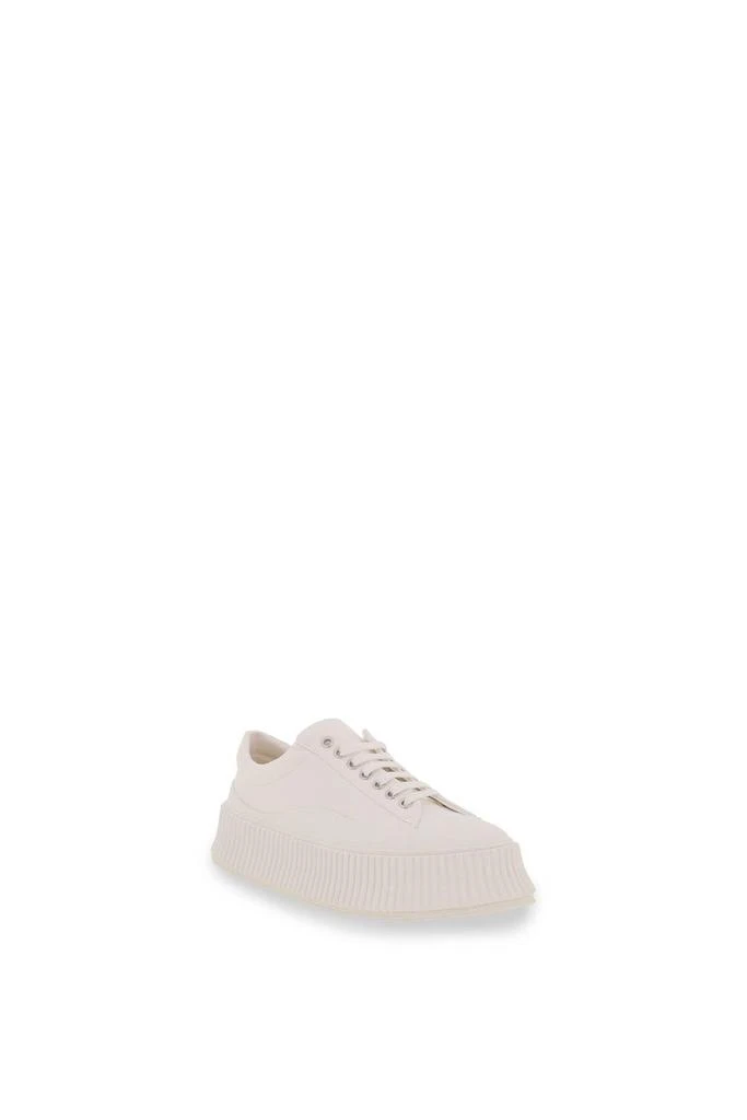 商品Jil Sander|CANVAS PLATFORM SNEAKERS,价格¥2516,第4张图片详细描述