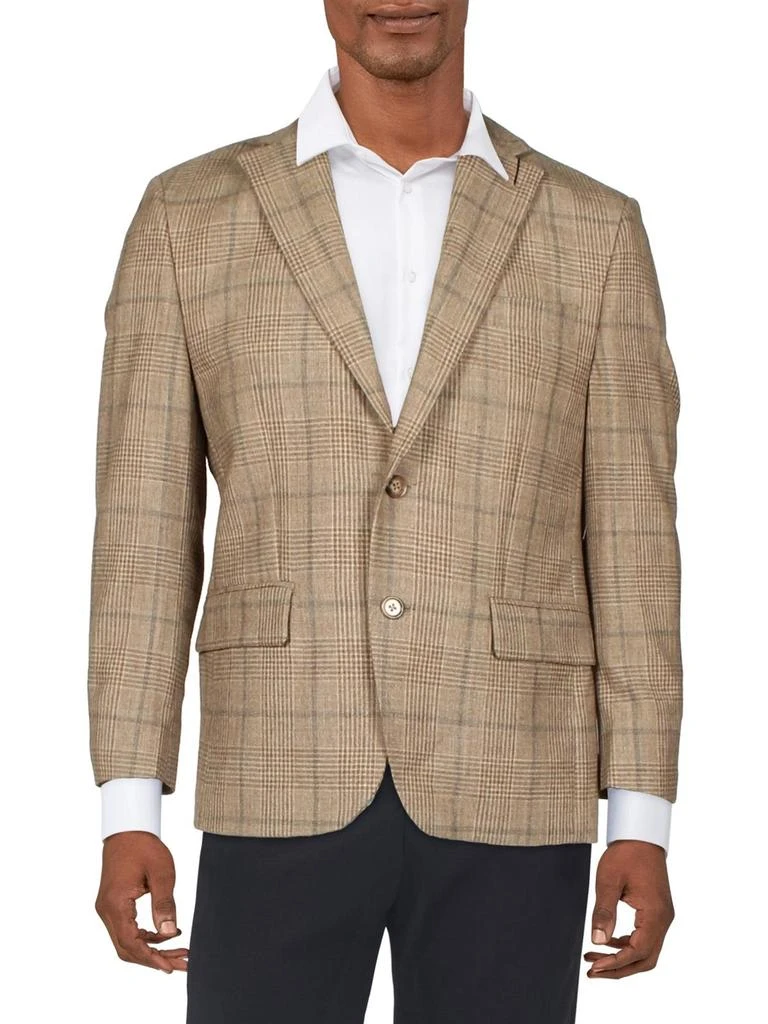商品Ralph Lauren|Lexington Mens Wool Blend Plaid Two-Button Blazer,价格¥1372,第1张图片
