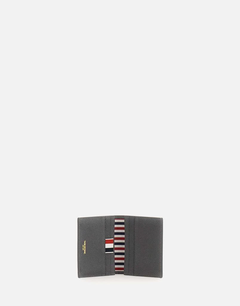 商品Thom Browne|Thom Browne leather wallet "Double Card Holder Lobster",价格¥2619,第4张图片详细描述