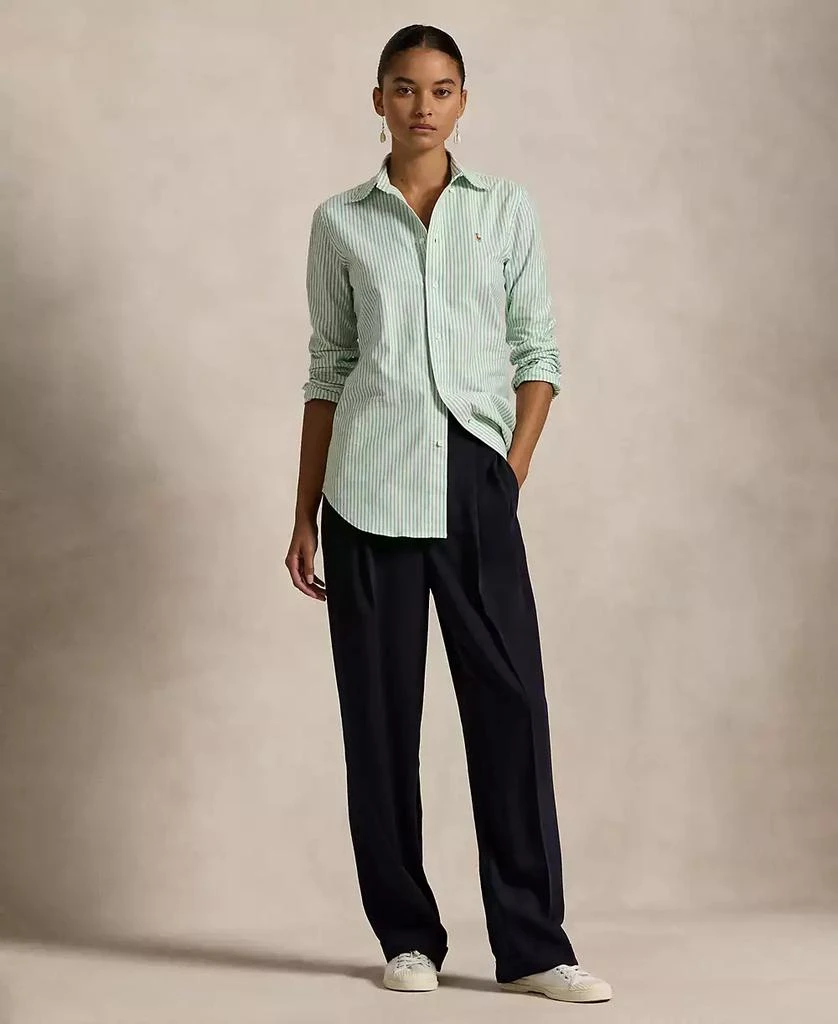 商品Ralph Lauren|Women's Stretch Slim Fit Striped Oxford Shirt,价格¥711,第5张图片详细描述