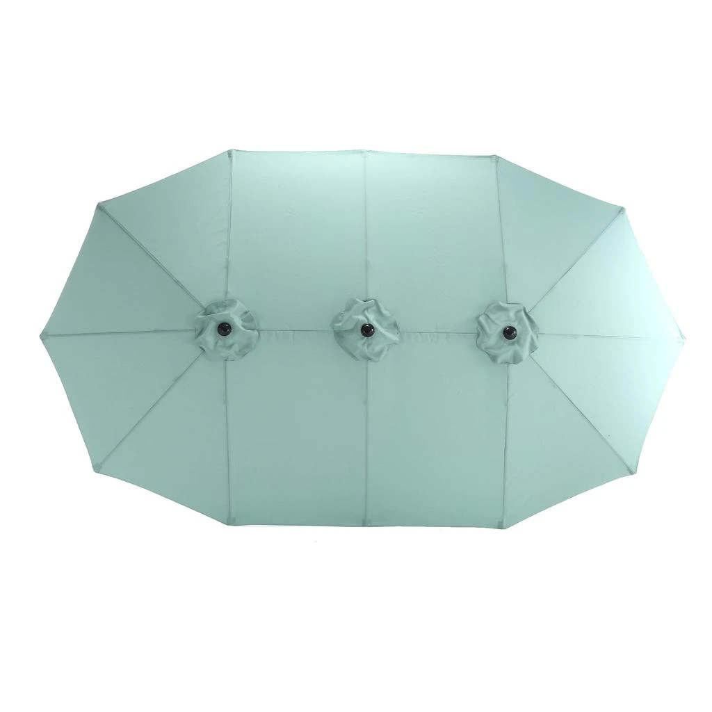 商品Streamdale Furniture|Streamdale 14.8 FT Double Sided Outdoor Umbrella Rectangular Large With Crank,价格¥1324,第2张图片详细描述