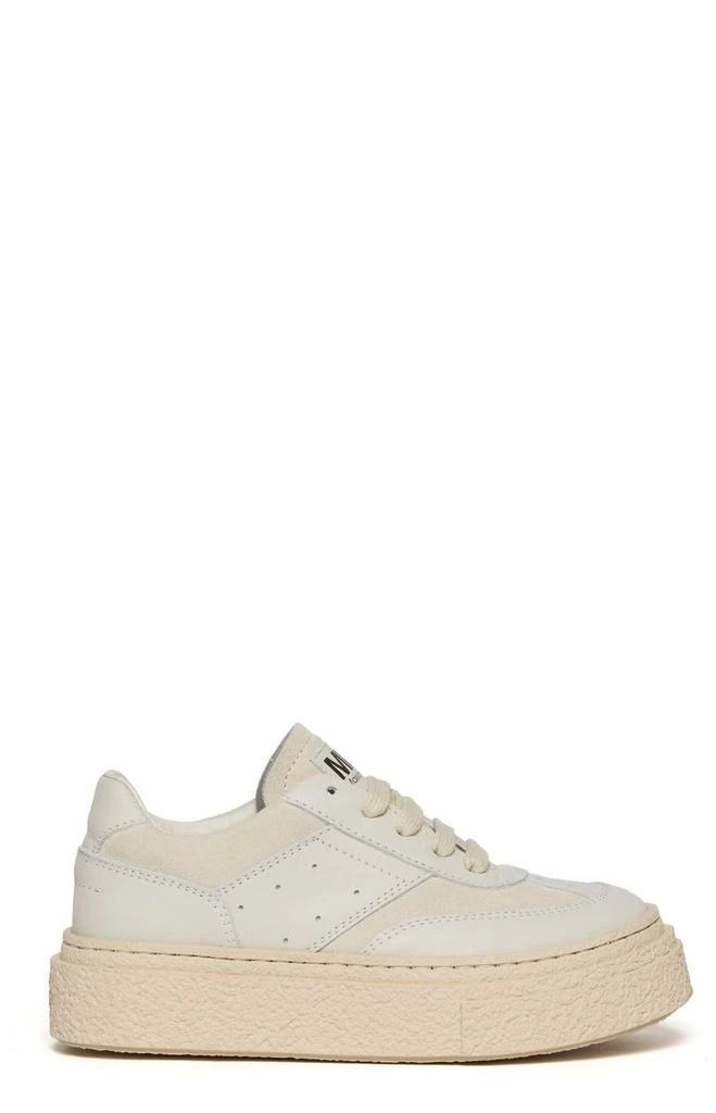 商品MM6|MM6 Maison Margiela Kids MT78112 Lace-Up Sneakers,价格¥1329,第1张图片