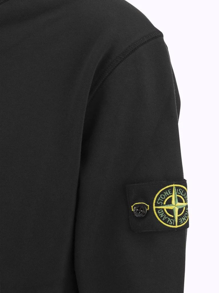 商品Stone Island|Stone Island Zip-Up Drawstring Hoodie,价格¥2494,第4张图片详细描述