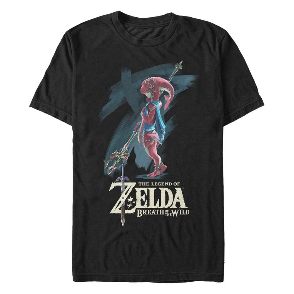 Nintendo Men's Legend of Zelda Mipha Paint Short Sleeve T-Shirt商品第1张图片规格展示
