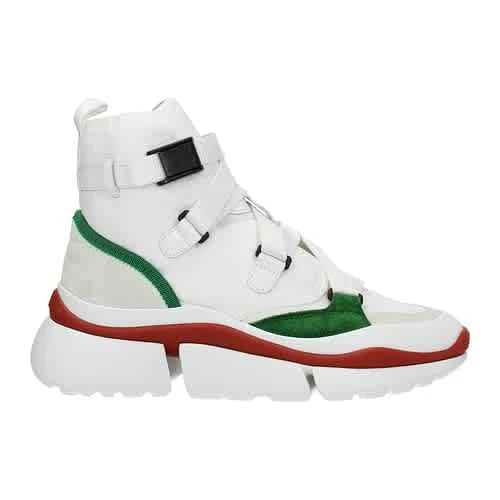 商品Chloé|Chloe Ladies Sonnie High Top Sneakers（37码）,价格¥1683,第1张图片