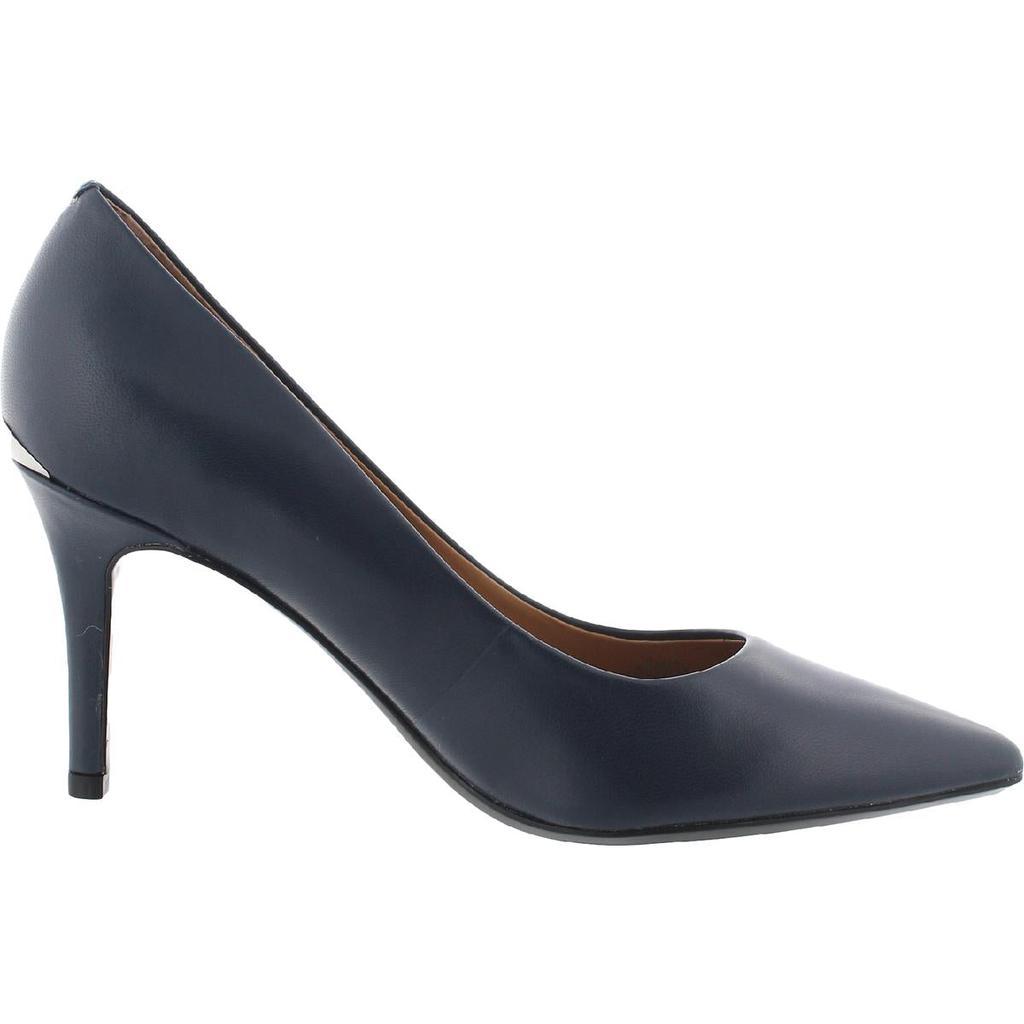 商品Calvin Klein|Calvin Klein Womens Gayle Leather Pointed Toe Heels,价格¥309,第5张图片详细描述