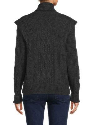 商品360 Sweater|Cable Knit Wool & Alpaca-Blend Sweater,价格¥600,第2张图片详细描述