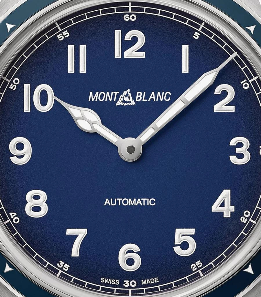 商品MontBlanc|Stainless Steel 1858 Automatic Watch 40mm,价格¥23263,第2张图片详细描述