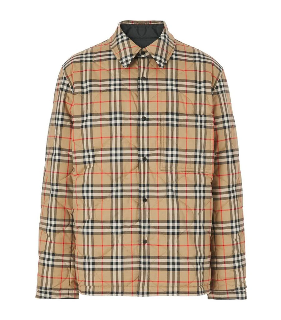 商品Burberry|Padded Check Overshirt,价格¥10185,第3张图片详细描述