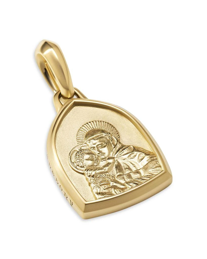 18K Yellow Gold Amulets St. Anthony Pendant 商品