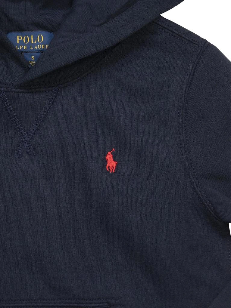 商品Ralph Lauren|Polo Ralph Lauren Kids Logo Embroidered Long-Sleeved Hoodie,价格¥647,第3张图片详细描述