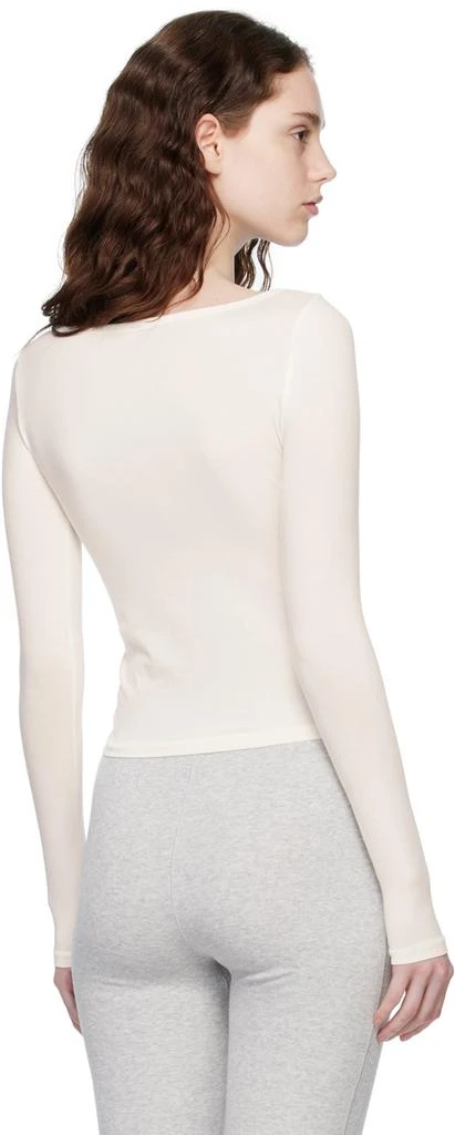 商品SKIMS|White New Vintage Long Sleeve T-Shirt,价格¥541,第3张图片详细描述