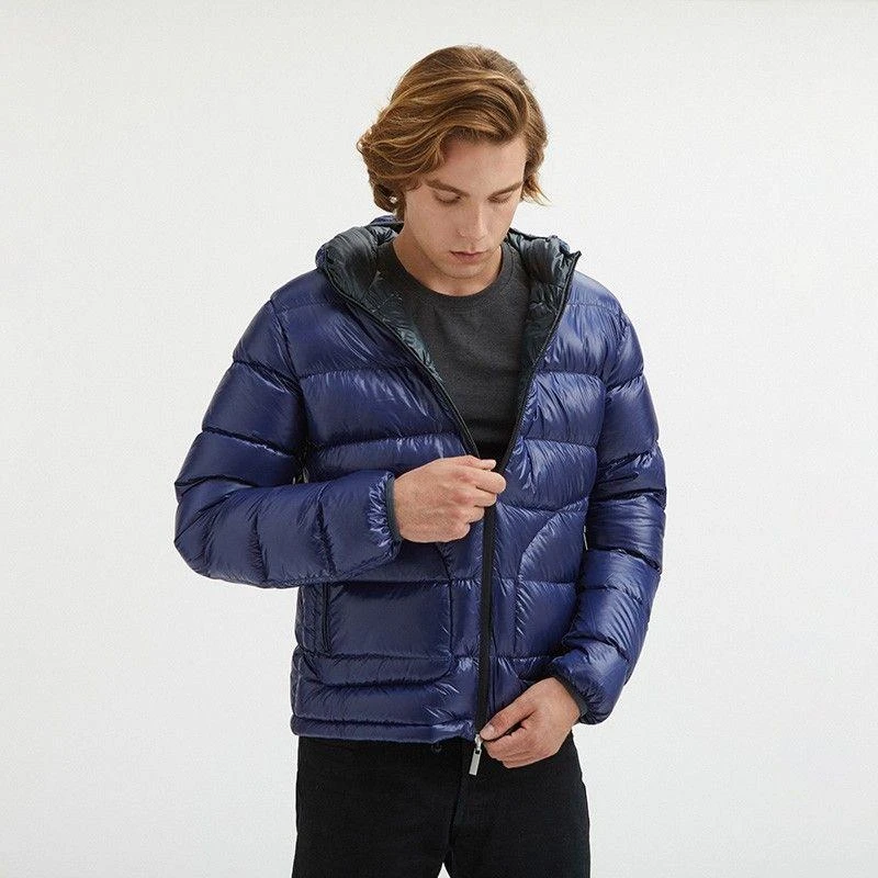 商品Centogrammi|Reversible Duck Feather Padded Men's Jacket,价格¥1927,第5张图片详细描述