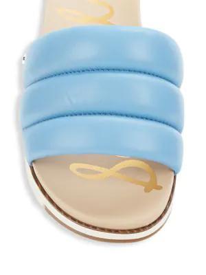 商品Sam Edelman|Annalisa Leather Platform Sandals,价格¥222,第7张图片详细描述
