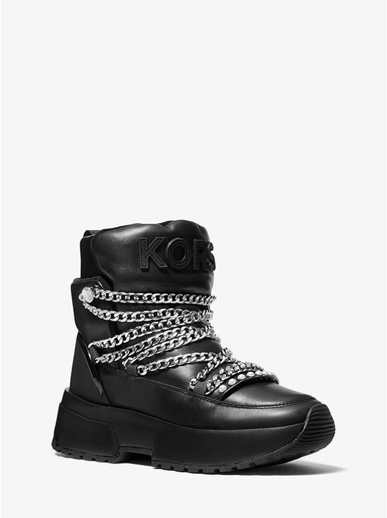 商品Michael Kors|Cassia Leather Boot,价格¥1393,第1张图片