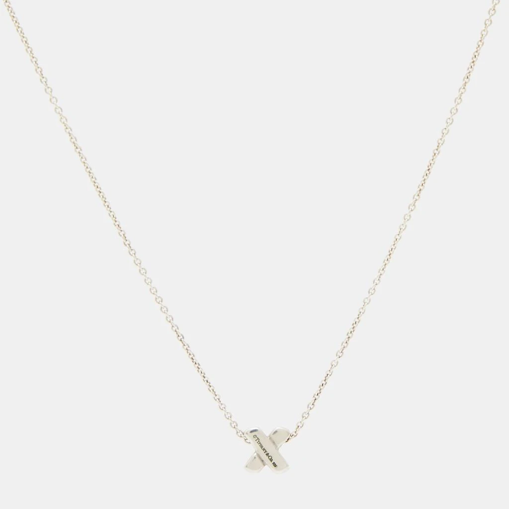 商品[二手商品] Tiffany & Co.|Tiffany & Co. X Sterling Silver Pendant Necklace,价格¥1294,第1张图片