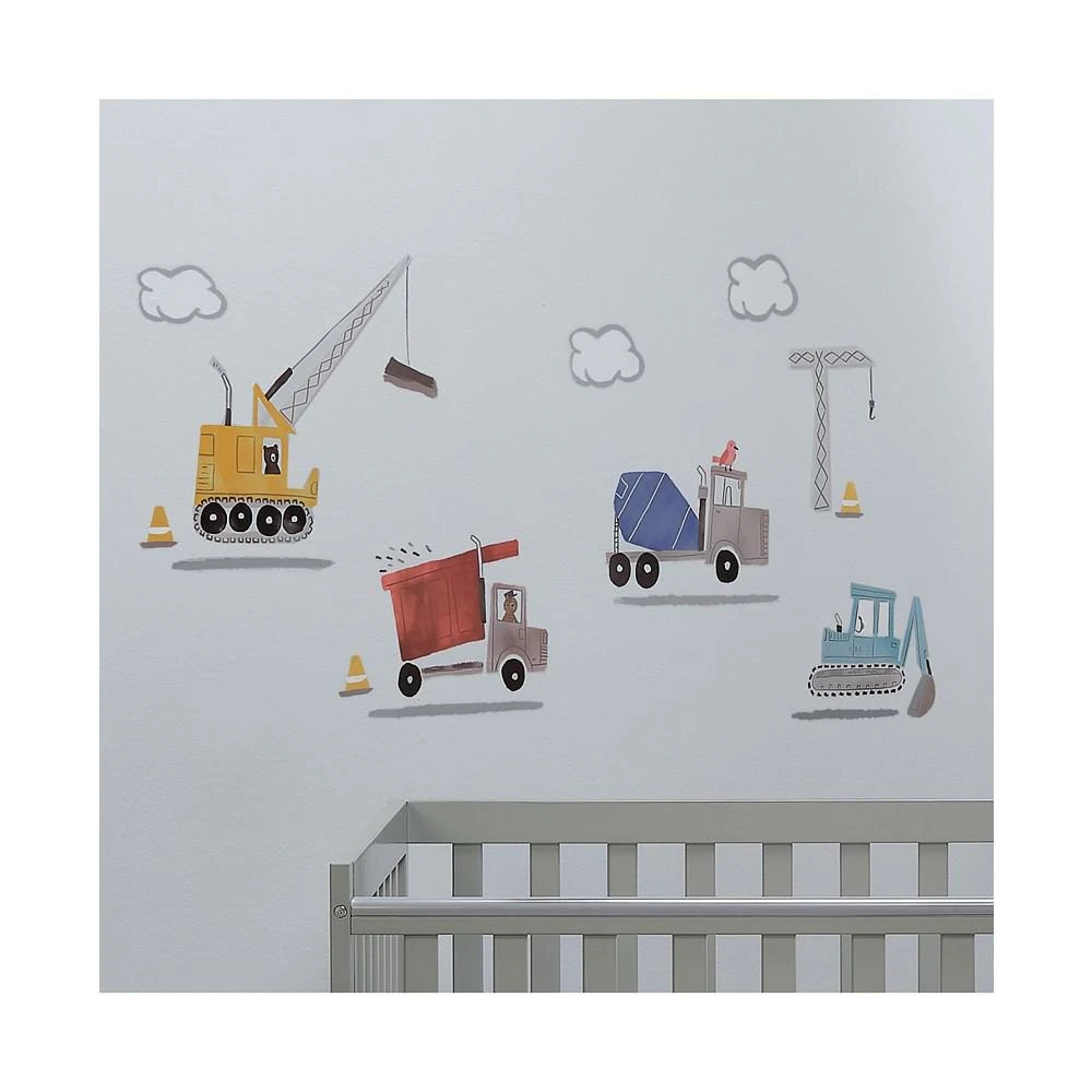 商品Bedtime Originals|Construction Zone Trucks Wall Decals/Stickers,价格¥127,第3张图片详细描述