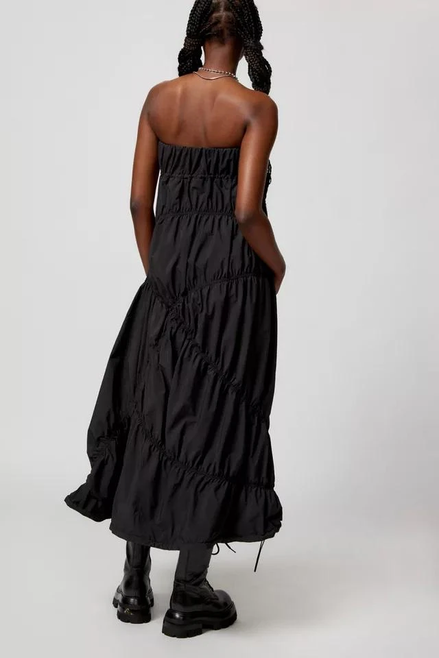 商品Urban Outfitters|UO Persephone Balloon Midi Dress,价格¥906,第5张图片详细描述