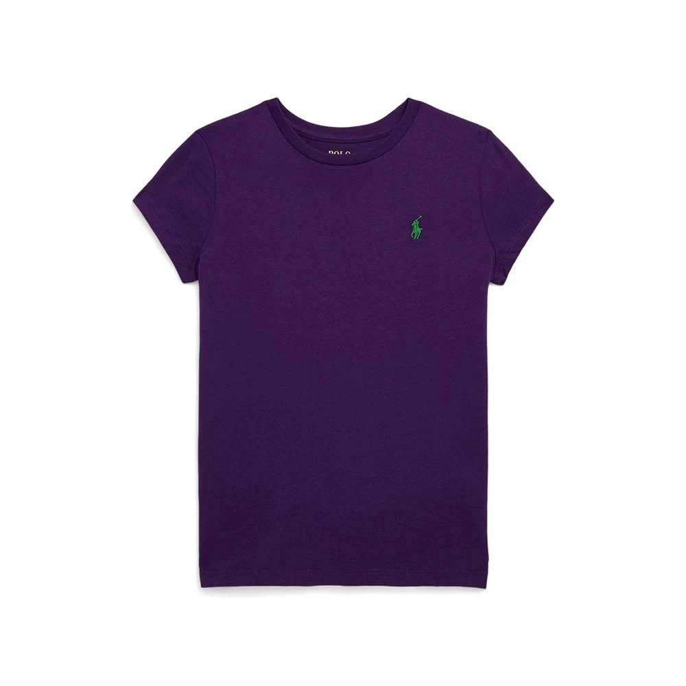 商品Ralph Lauren|Big Girls Jersey T-shirt,价格¥55,第1张图片