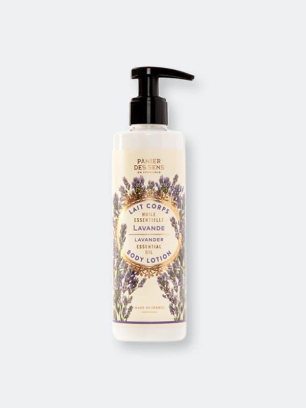 商品Panier Des Sens|Lavender Body Lotion with Natural Essential Oil 8.4floz/250ml,价格¥149,第1张图片