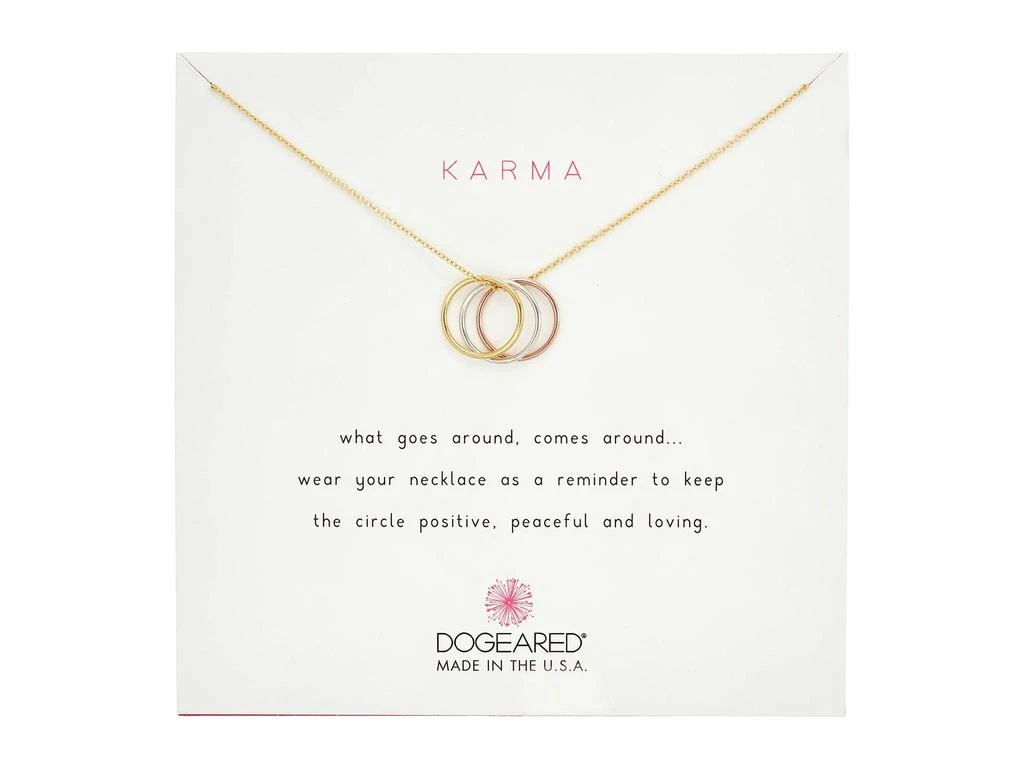 商品Dogeared|Karma 三环项链,价格¥345,第1张图片