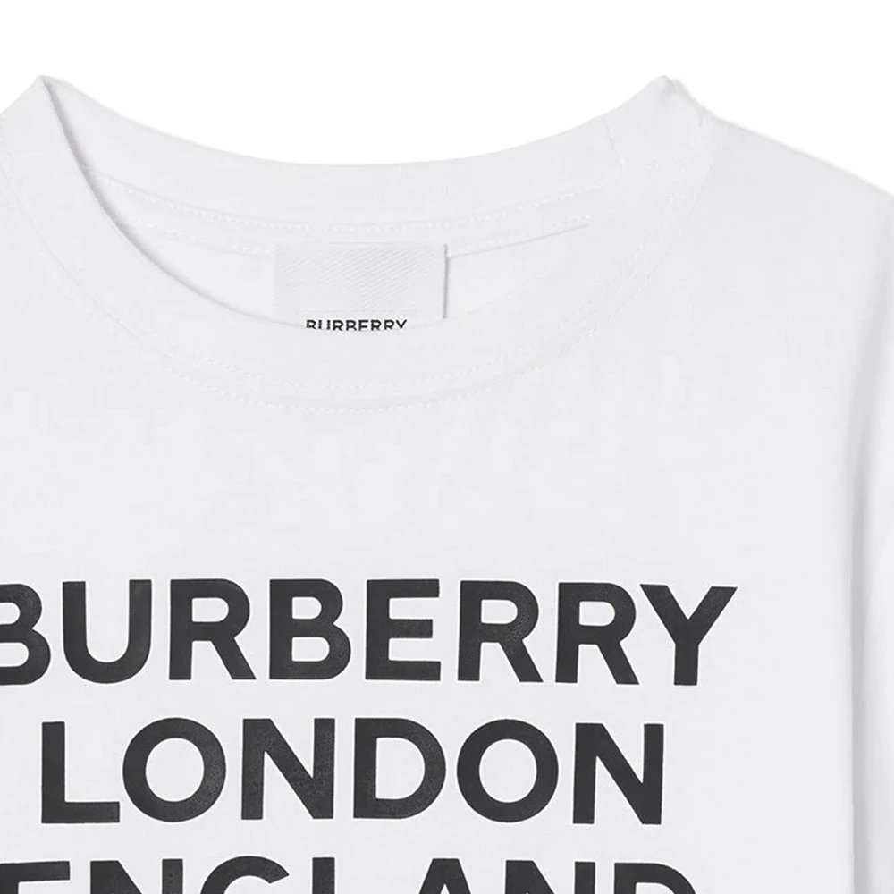 BURBERRY 白色男童T恤 8028811 商品