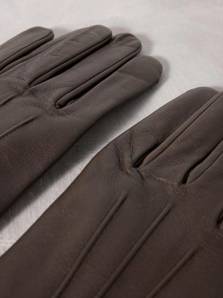 商品Dents|Bath cashmere-lined leather gloves,价格¥298,第2张图片详细描述