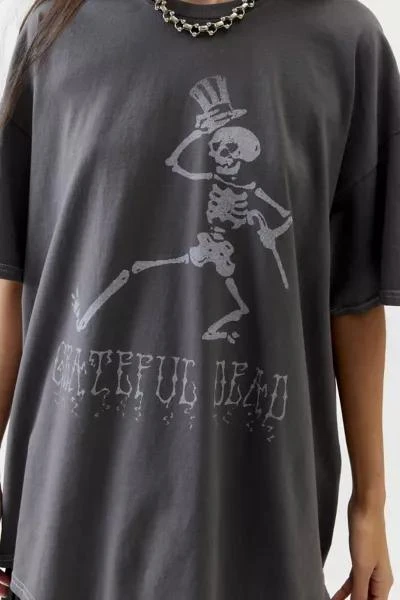 商品Urban Outfitters|Grateful Dead Skeleton T-Shirt Dress,价格¥346,第2张图片详细描述