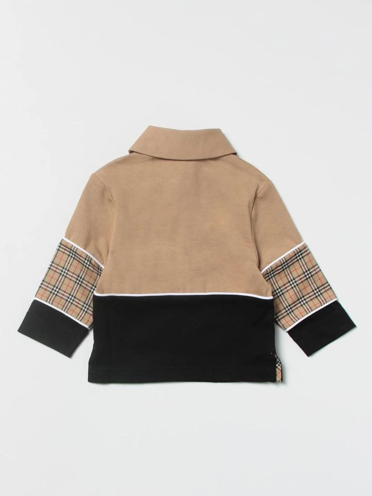 商品Burberry|Burberry cotton polo shirt with tartan details,价格¥1455,第2张图片详细描述