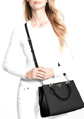 商品Michael Kors|Michael Kors Marilyn Medium Satchel,价格¥2248,第4张图片详细描述