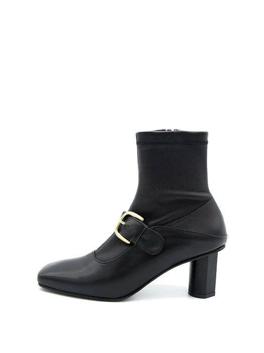 商品NONETHELESS|Mary-Jane Socks Boots_Black,价格¥1737,第2张图片详细描述
