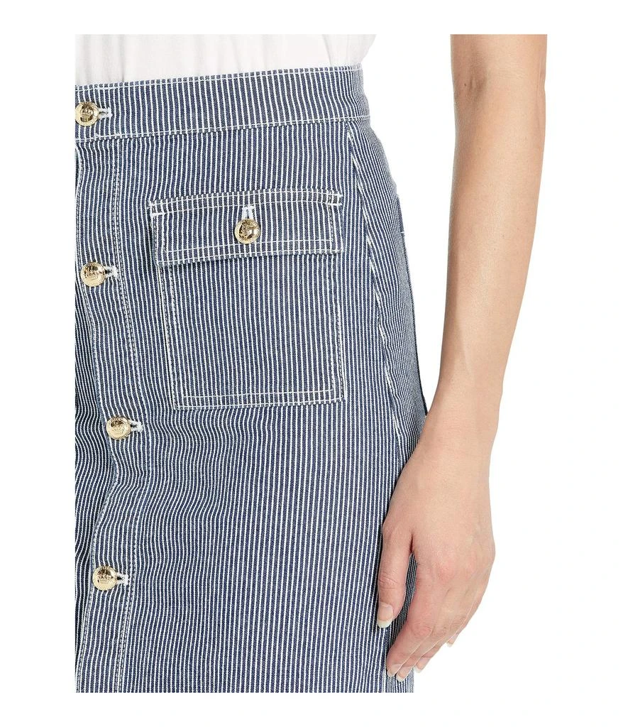 商品Juicy Couture|Skinny Stripe Denim Skirt,价格¥168,第4张图片详细描述