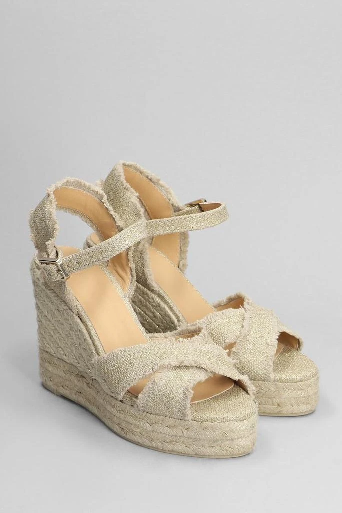 商品CASTAÑER|Castañer Wedges in Gold,价格¥1429,第2张图片详细描述