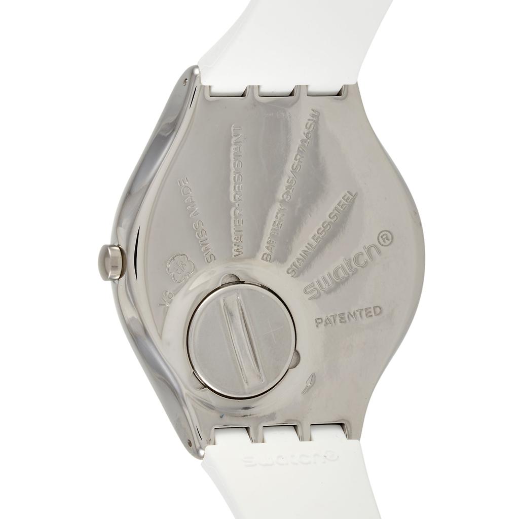 Swatch Irony Skindoree Brushed Silver Ladies' Watch SYXS108商品第2张图片规格展示