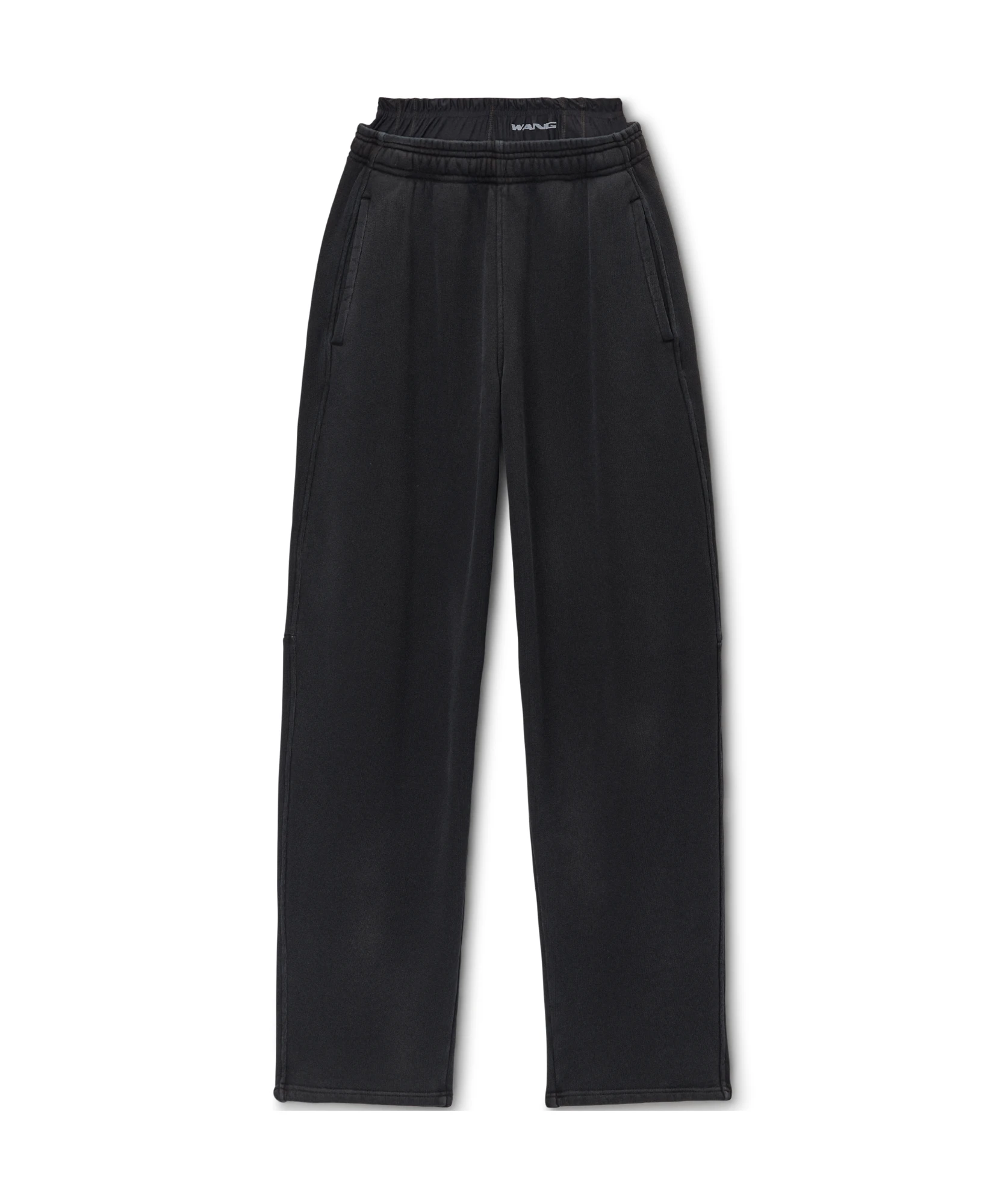 商品【商品预售7天】 Alexander Wang|Alexander Wang 女士休闲裤 4CC1254406011 黑色,价格¥2987,第1张图片