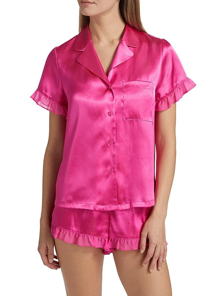 商品In Bloom|Alice Short Satin Pajamas,价格¥502,第3张图片详细描述