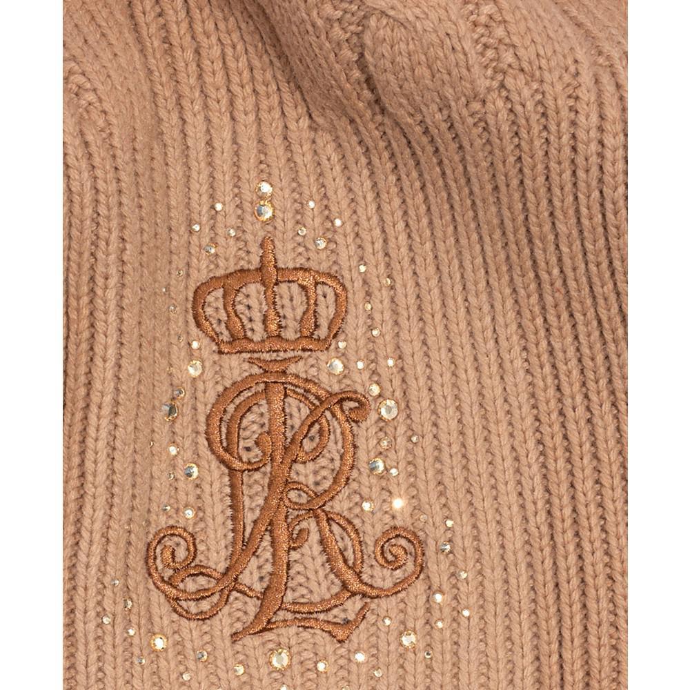 商品Ralph Lauren|Women's Logo and Stone Cable Scarf,价格¥421,第5张图片详细描述